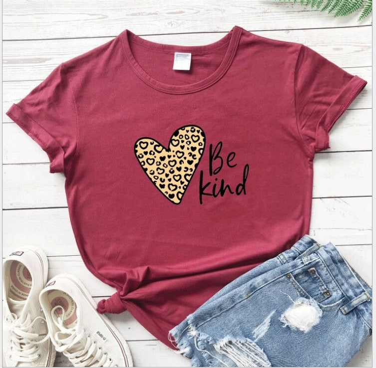 Cute Be Kind Casual T-Shirt