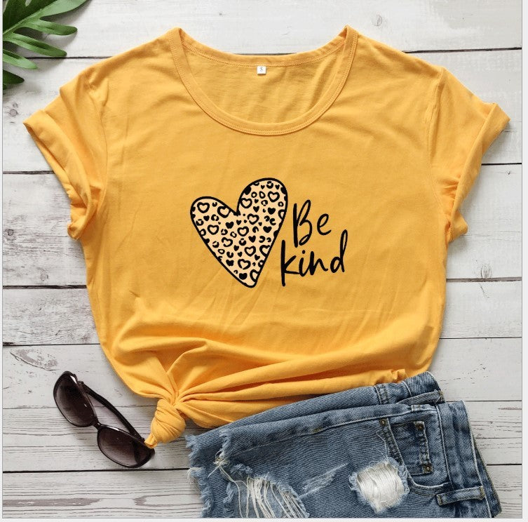 Cute Be Kind Casual T-Shirt