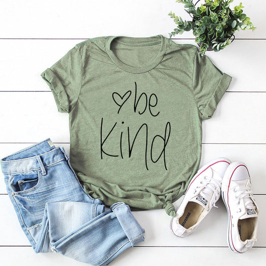 Be Kind Short-Sleeved Casual T-Shirt